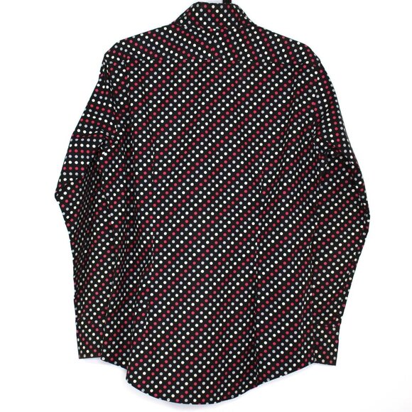 Burberry Black Label Japan Mens 2 Embroidered Logo Button Up Shirt G1306 - Picture 6 of 6